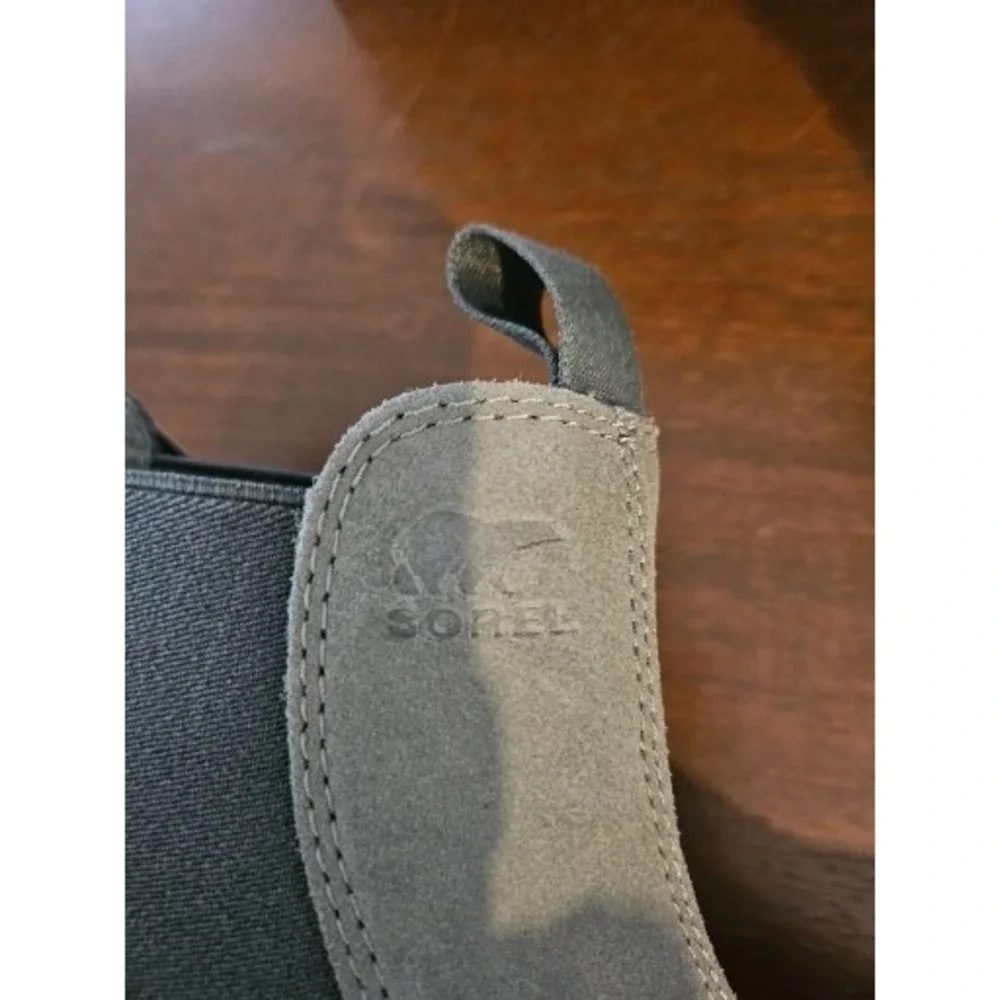 Sorel Hi Line Chelsea Waterproof Boots Quarry Grill Gray US 10.5 New with box